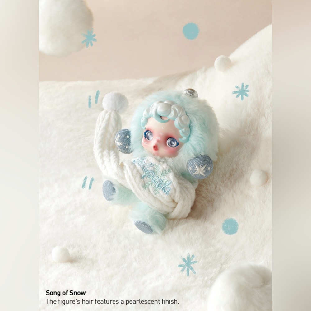 💝 [NewinBox] Pop Mart x Skull Panda Winter Symphony Series Plus Song of Snow